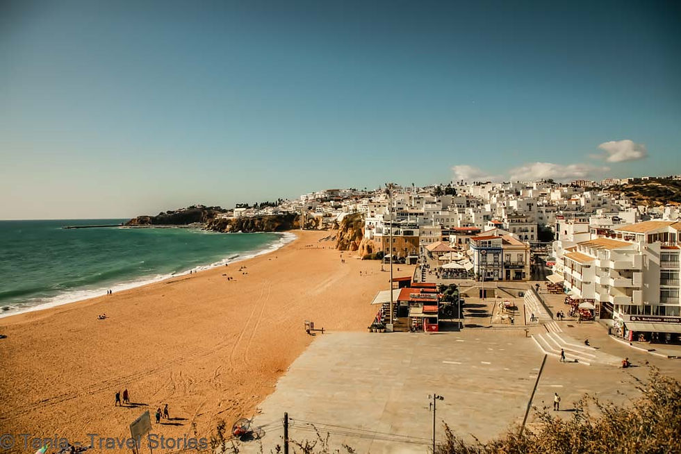Albufeira - one of the most beautiful places in Algarve, Portugal