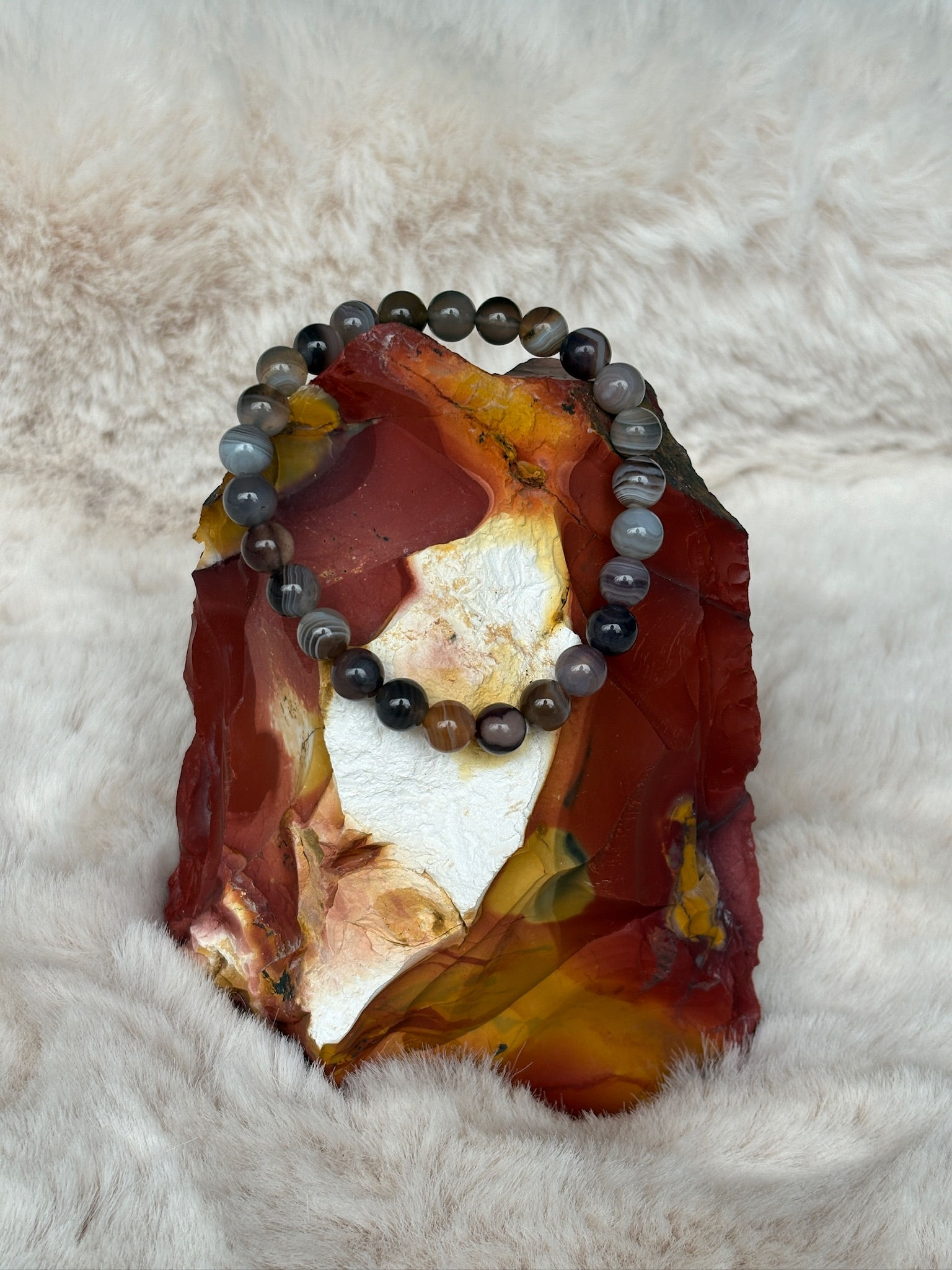 Botswana Agaat armband