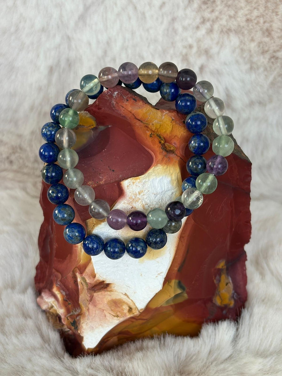 Hart en hoofd in balans kristallen armbandenset - Gearshift Trainingen & Healingen