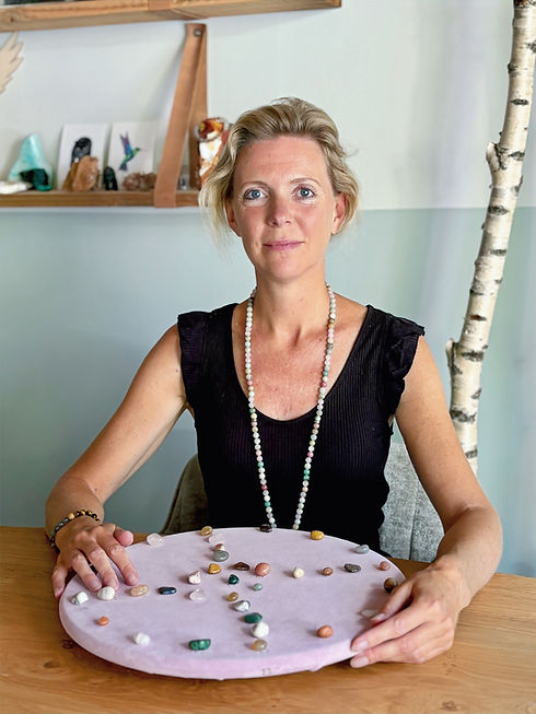 Susan met het levenswiel