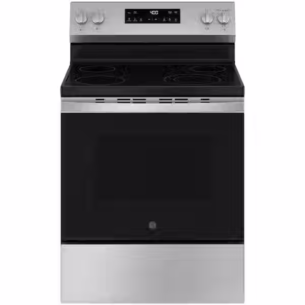 GE 5.3CF Stainless Electric Range