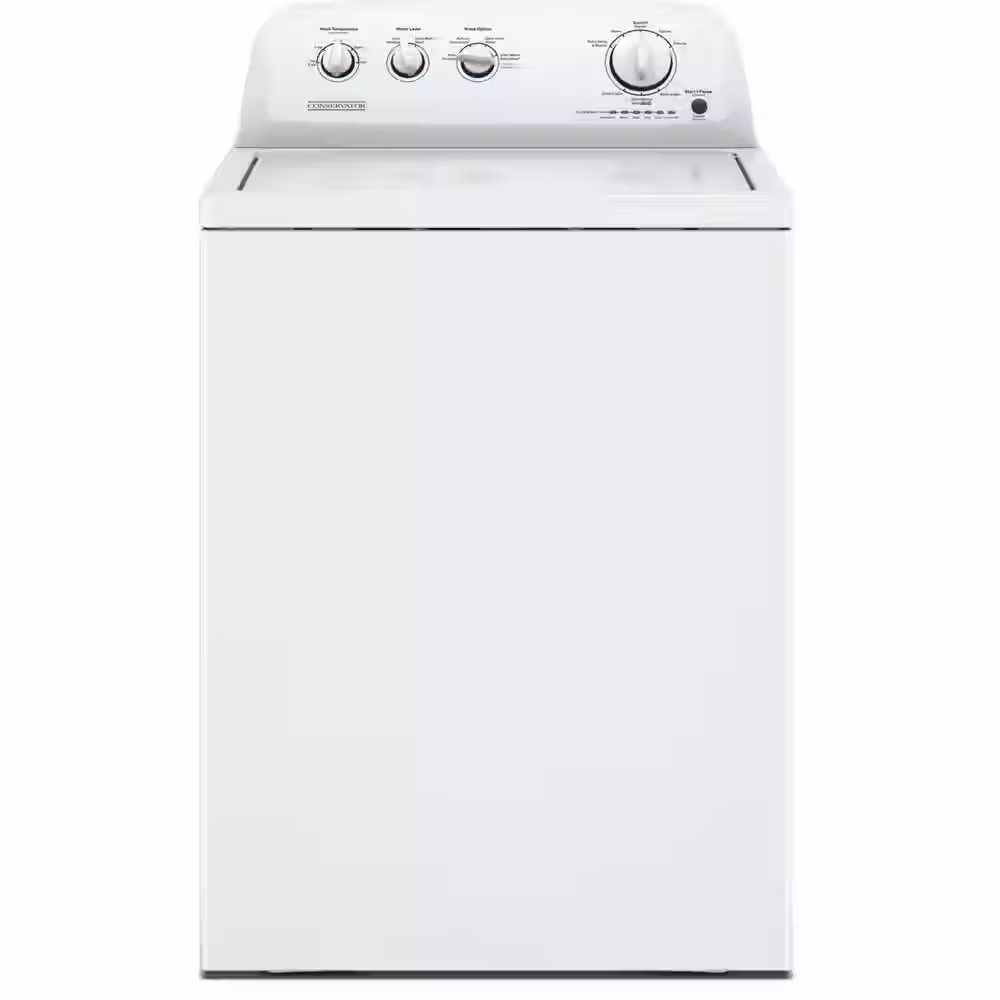 Conservator 3.8CF Washer with Agitator in White  (Made by Whirlpool)