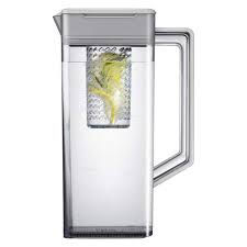 Thumbnail: Samsung Bespoke 23CF Counter-Depth Refrigerator w/Bev Center in White Glass