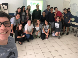 Alunos do 9º ano conhecem o projeto Turismo na Escola
