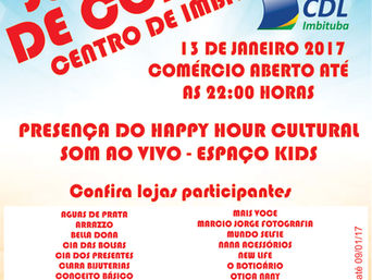 CDL Imbituba promove a Sexta-feira de Compras