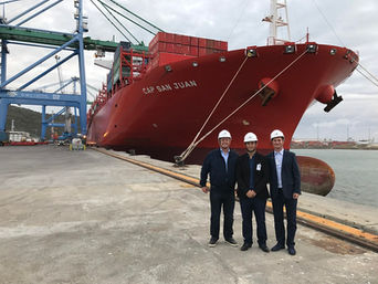 Sul conquista 1ª escala do Porto de Imbituba para a Ásia