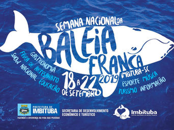 Semana Nacional da Baleia Franca acontece entre os dias 18 e 22 de setembro