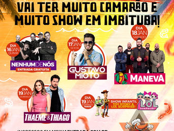 Imbituba se prepara para a maior festa de todos os tempos