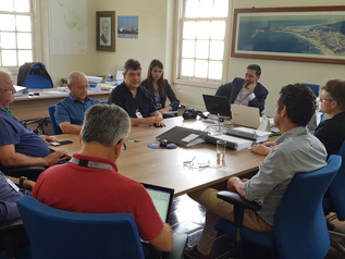 Empresários fazem visita a nova diretoria da SCPar Porto de Imbituba