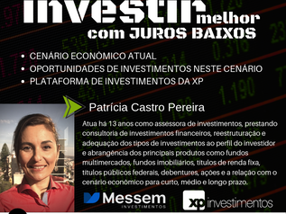 "Como investir melhor com juros baixos" é tema de palestra na ACIM