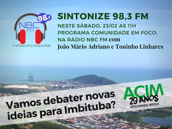 Imbituba do futuro terá mais dois debates nos próximos dias
