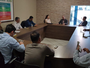 ACIM Comex recebe visita de diretores da SCPar sobre ZPE