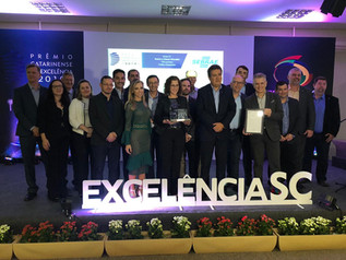 Sebrae/SC vence com pontuação máxima o Prêmio Catarinense da Excelência