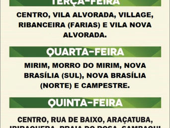 Imbituba inicia novo cronograma da coleta seletiva
