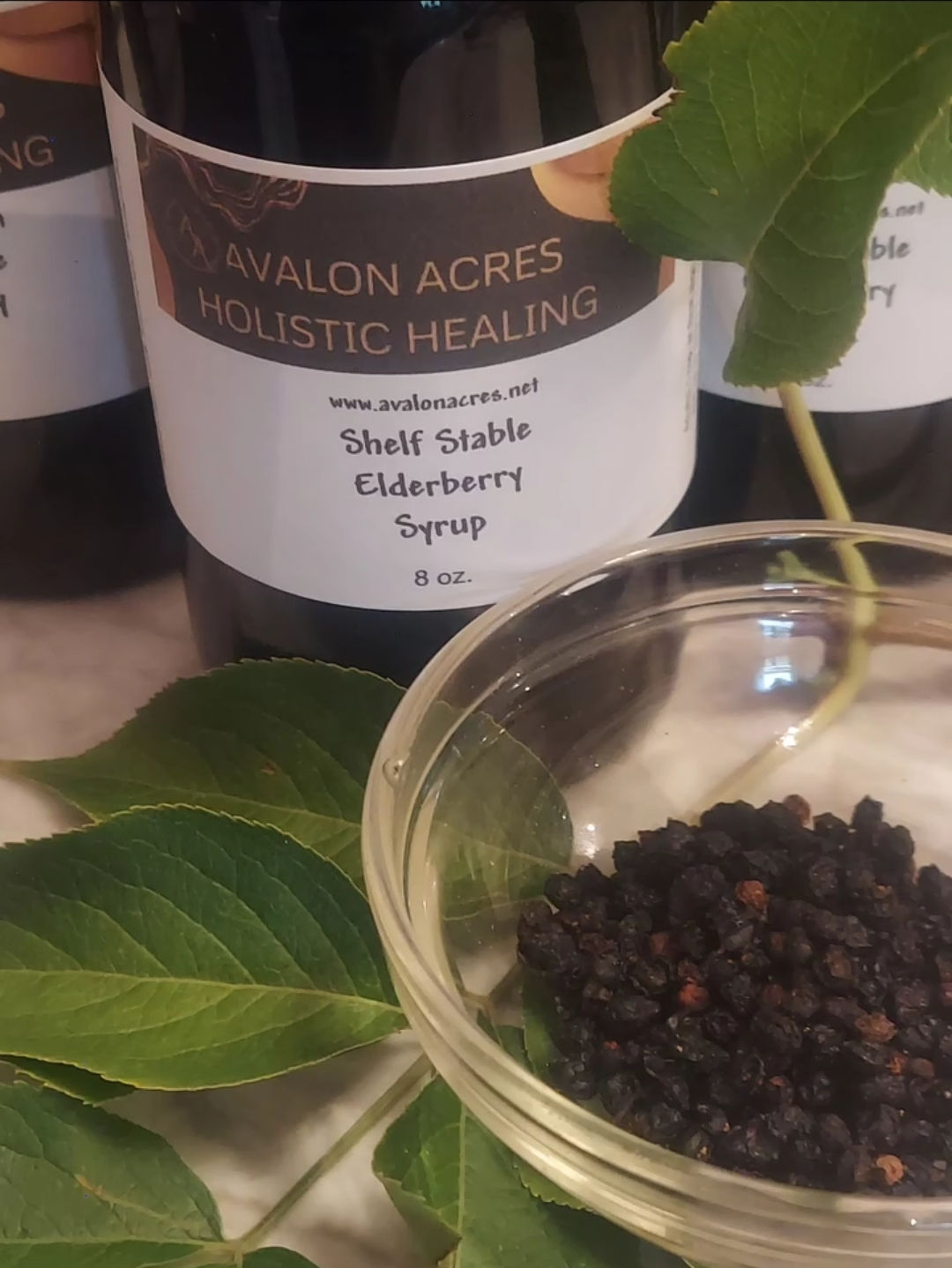 Shelf Stable Elderberry  Syrup