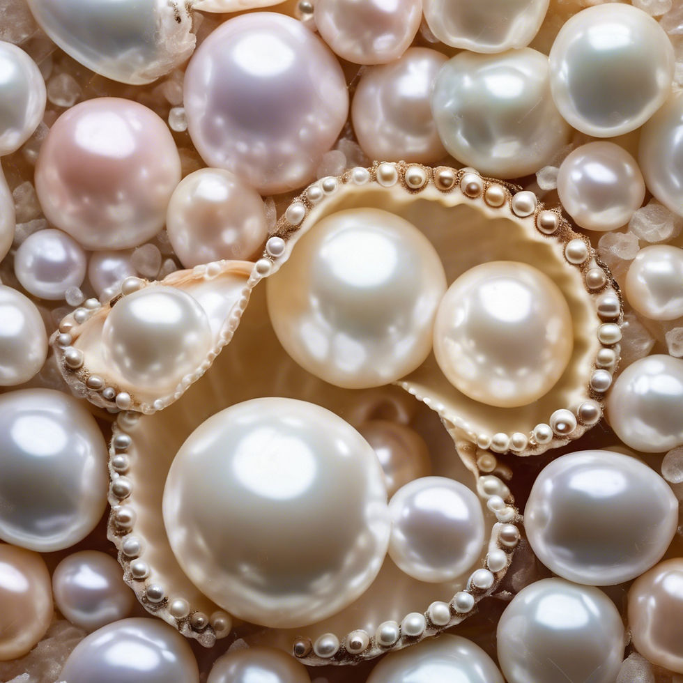 a beautiful pearls in a shell background.jpg