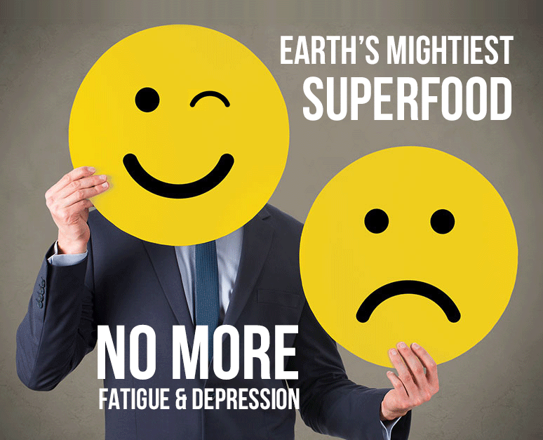 Earth's Mightiest Superfood - No More Fatigue & Depression.gif