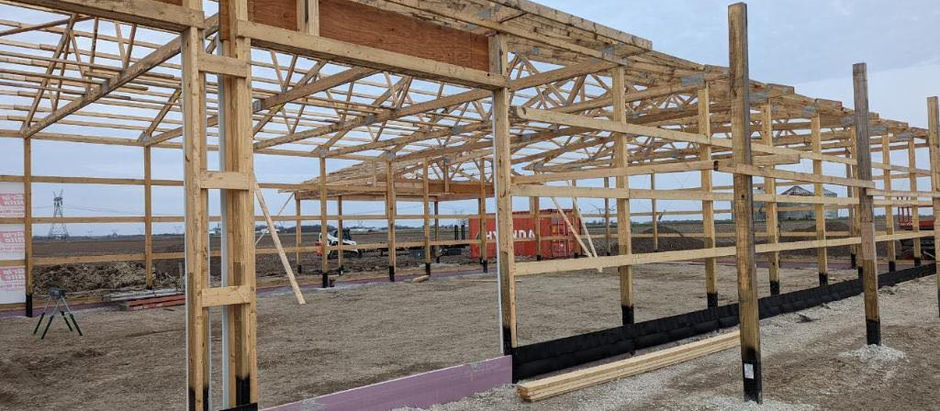 The construction of Roxy's Farm