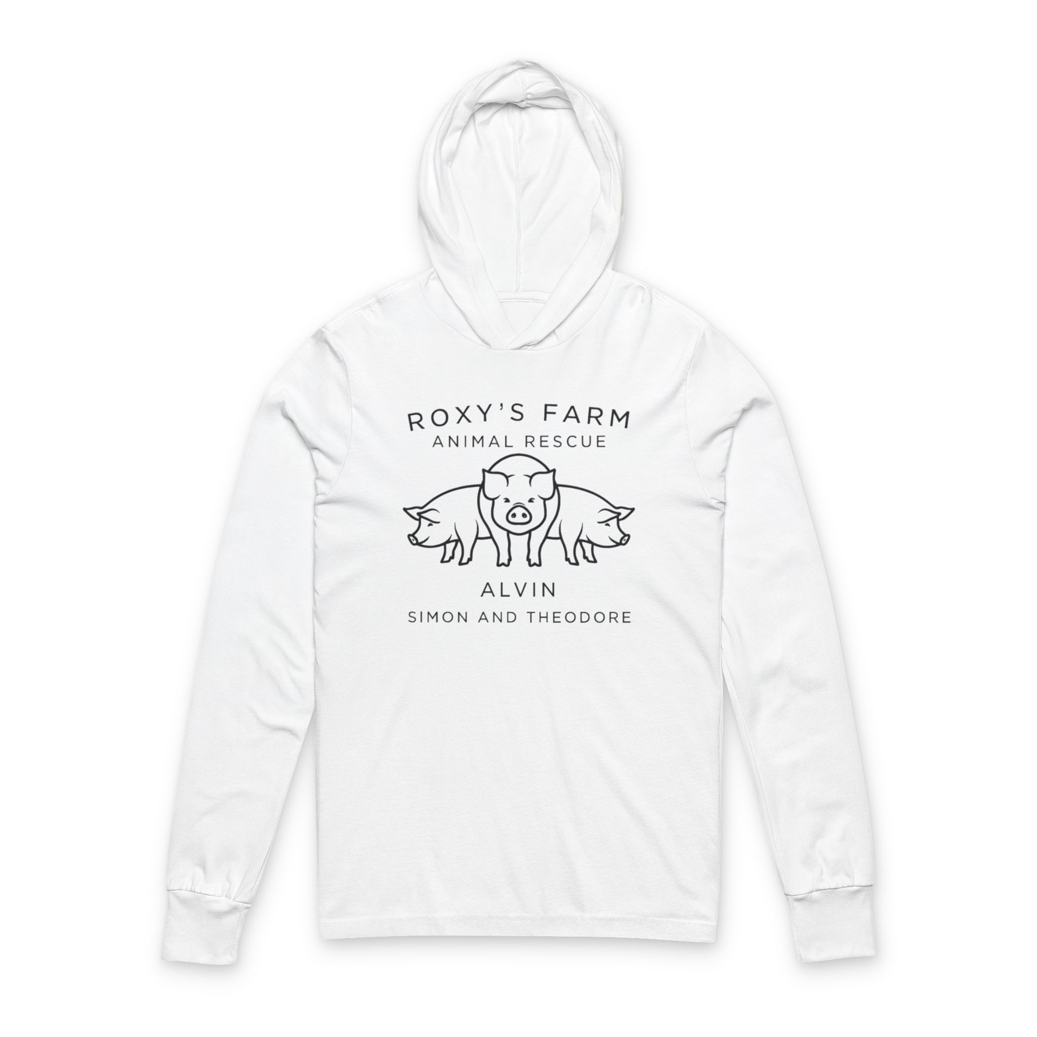 Character Trio Unisex Hoodie Tee - Alvin, Simon, Theodore Shirt Launch Design