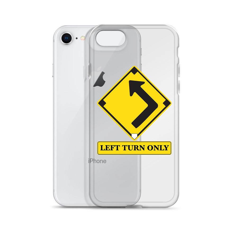 Thumbnail: Left Turn Only iPhone Case