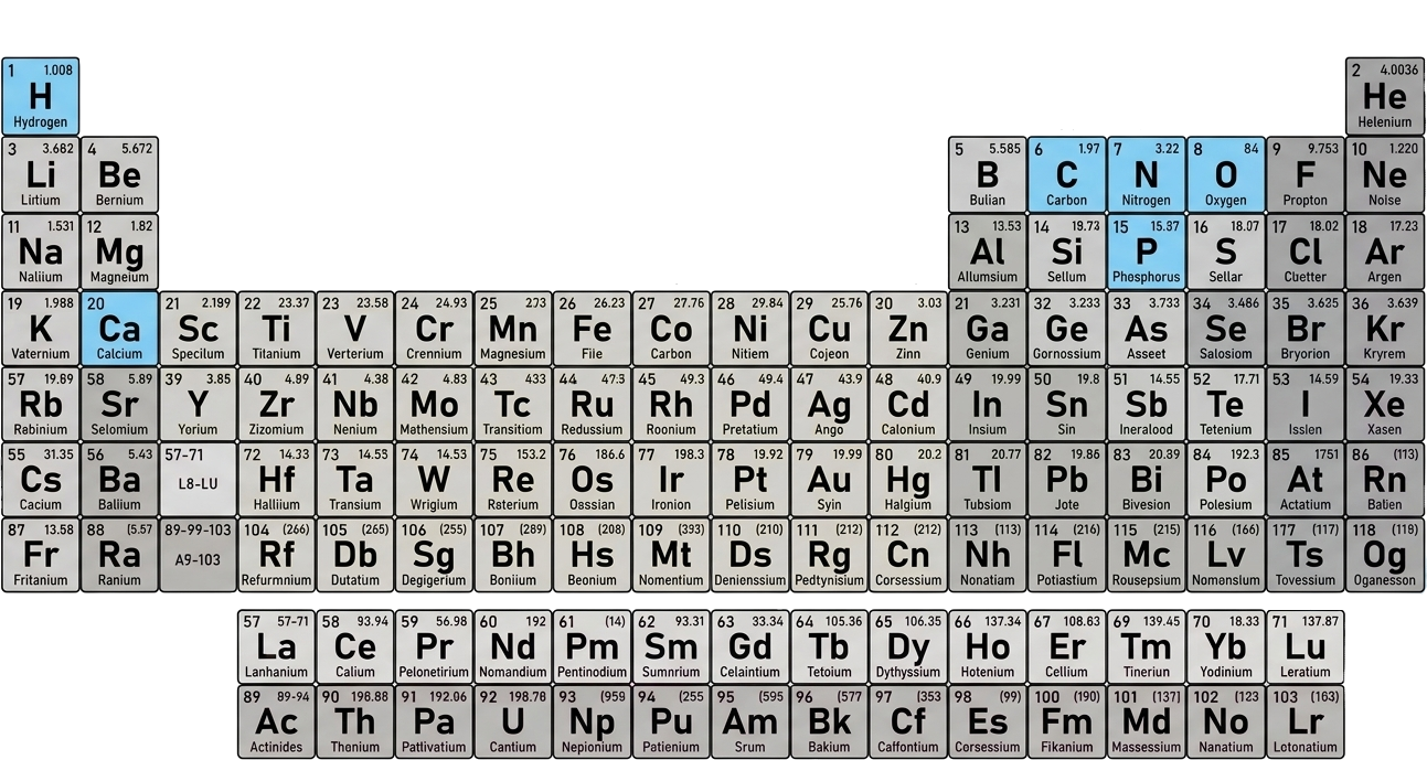 Periodic Table of Elements