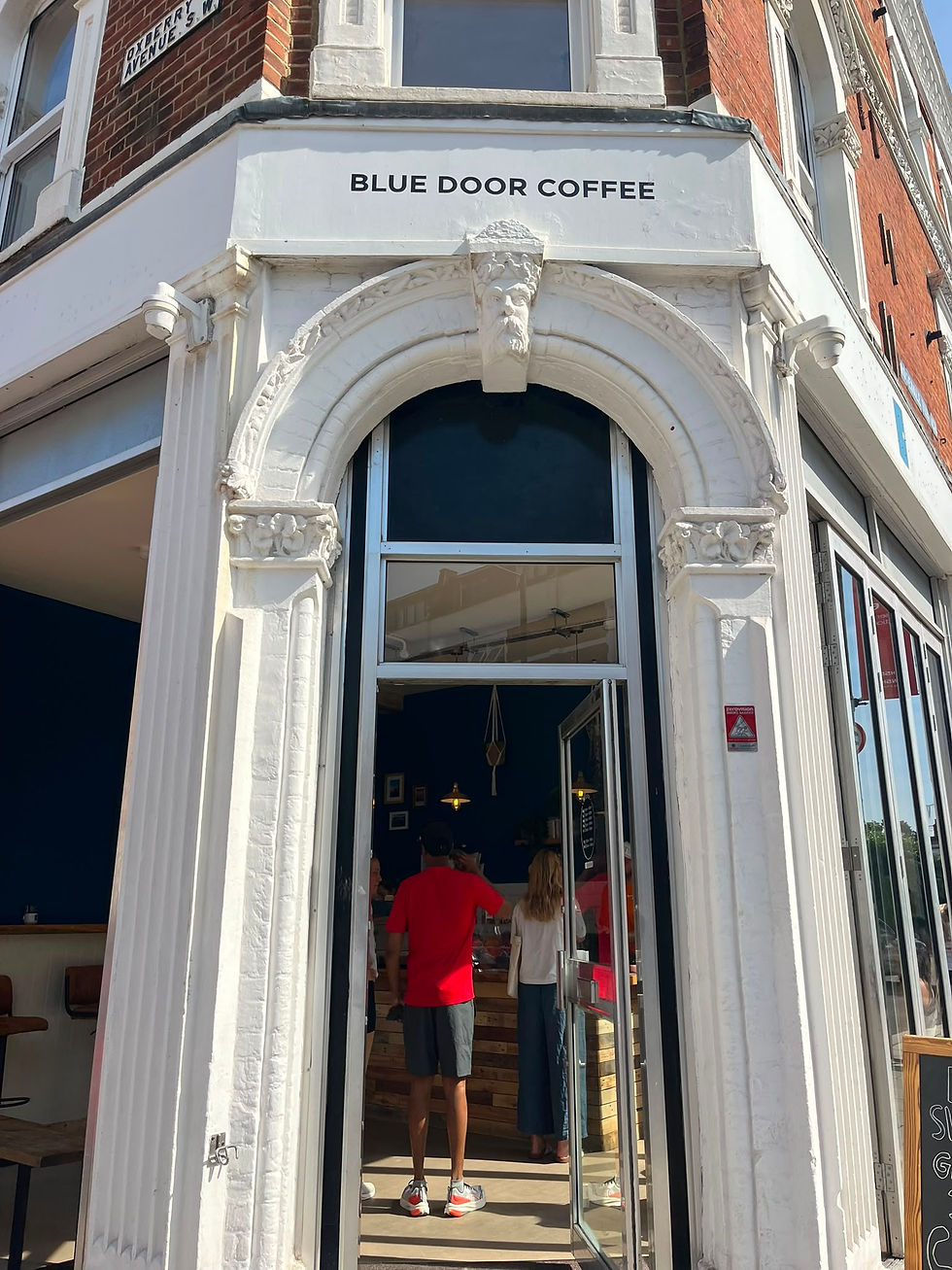 A South African Coffee Stop in Fulham: Blue Door Coffee.