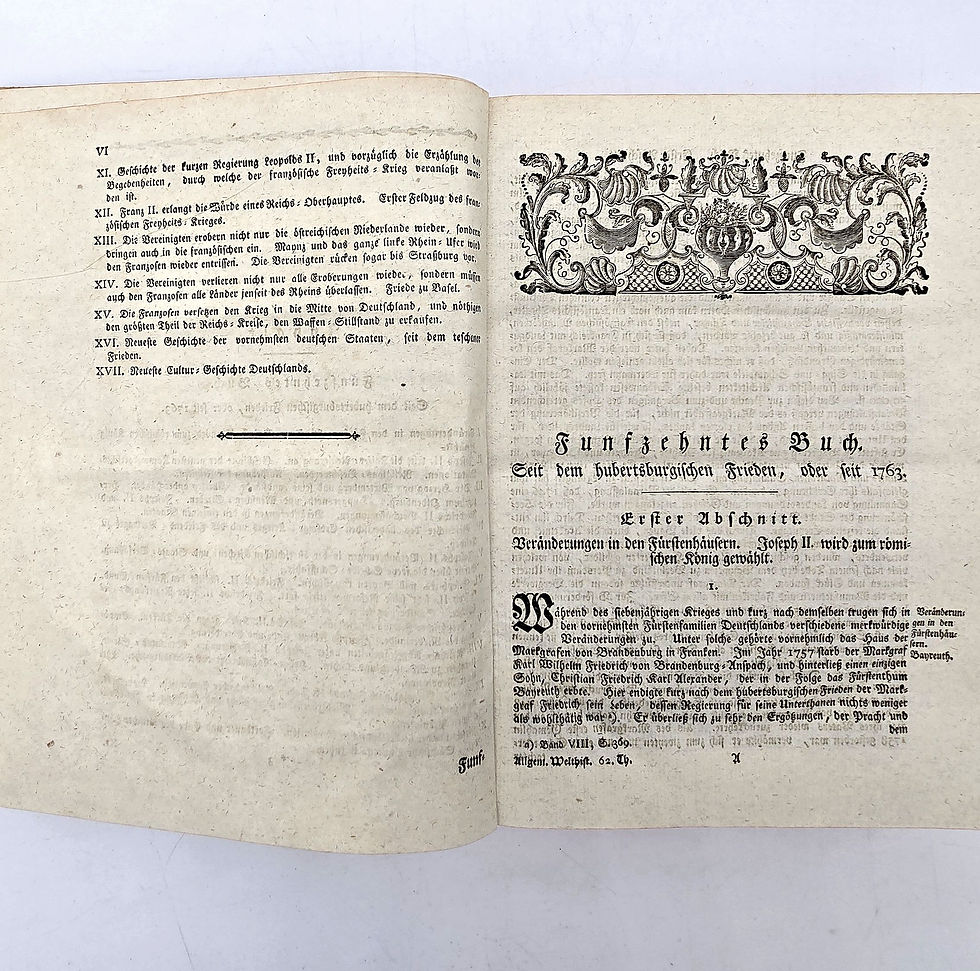 Miniaturbild: EA 1796 – Galletti: Fortsetzung der Algemeinen Welthistorie, 62. Theil