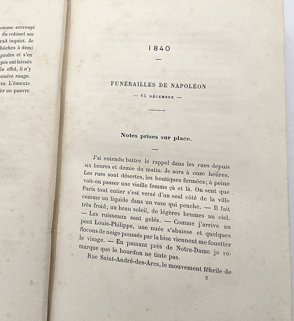 Miniaturbild: 1887 – Victor Hugo: Choses vues