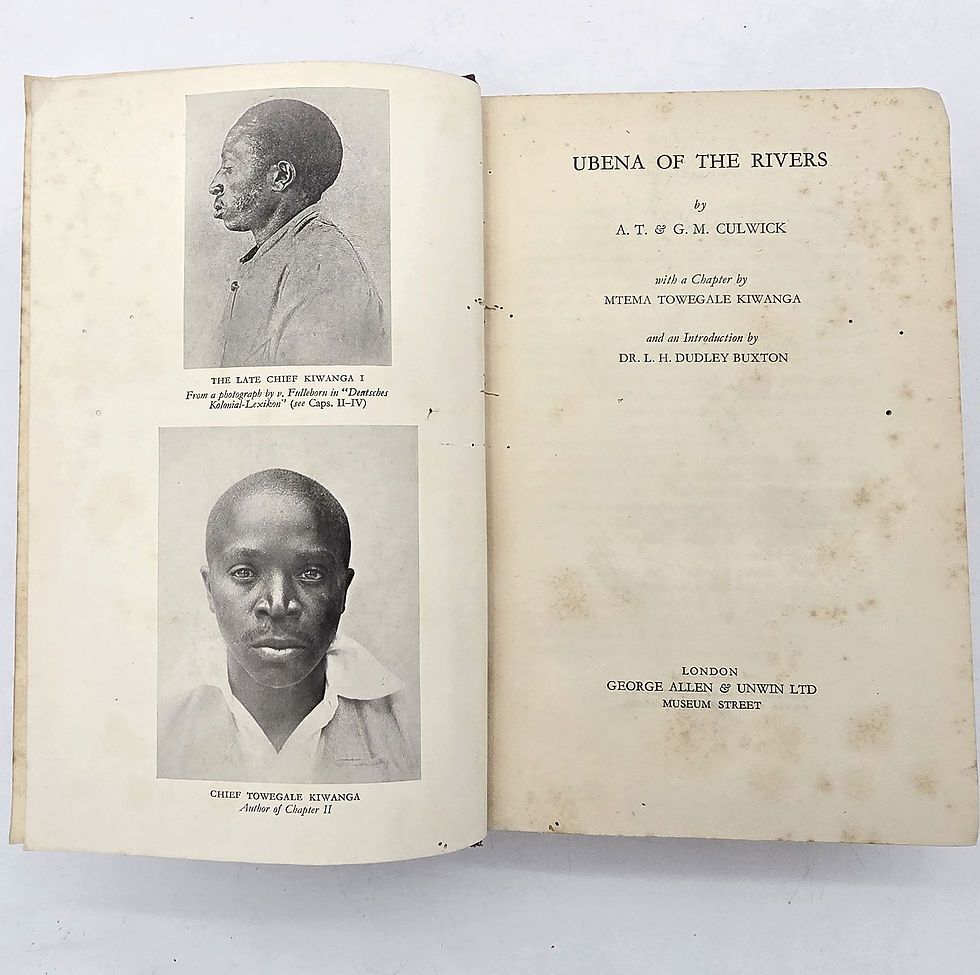 Miniaturbild: EA 1935 – Culwick: Ubena of the Rivers