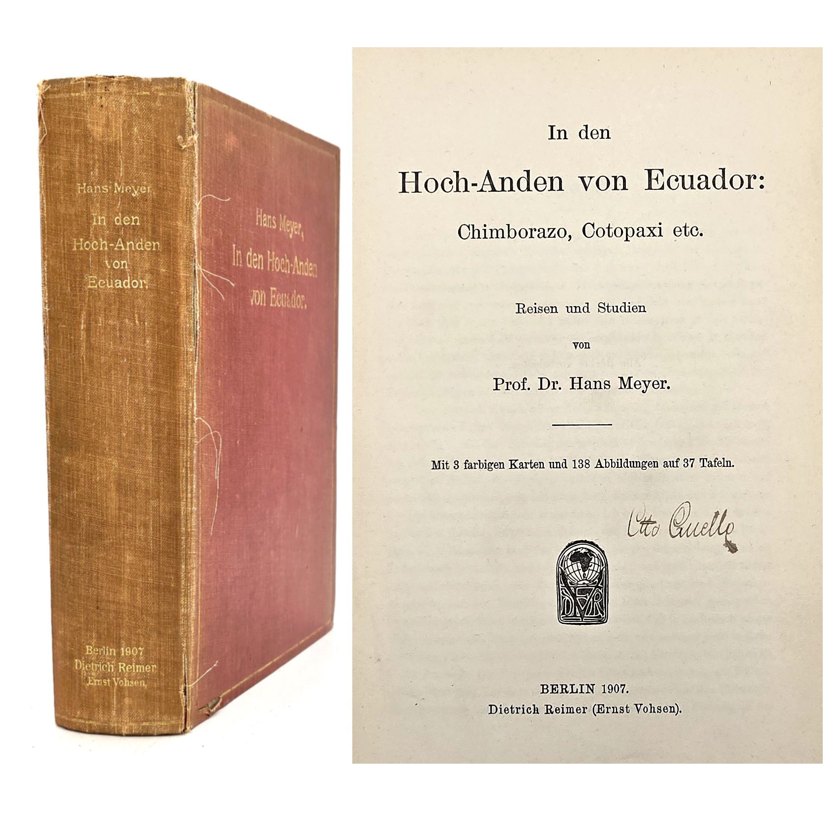 EA 1907 – Meyer: In den Hoch-Anden von Ecuador