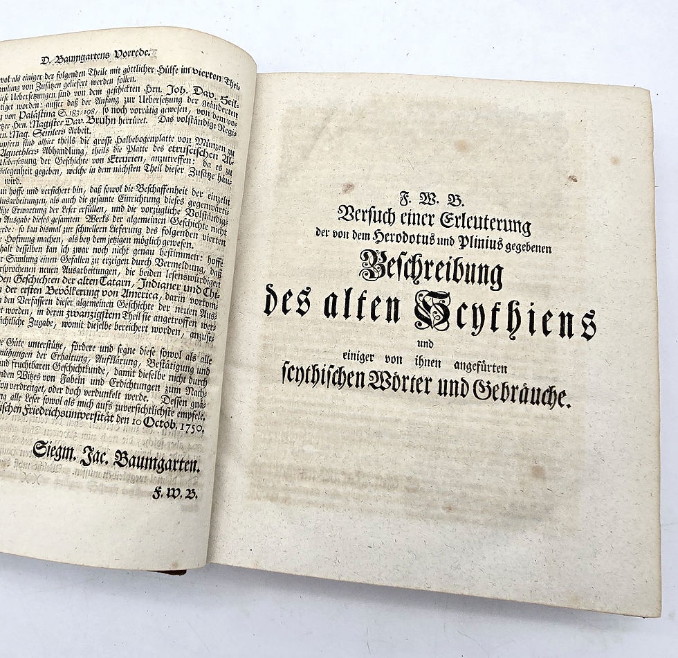 Miniaturbild: EA 1750 - Baumgarten: Samlung von Erleuterungsschriften und Zusätzen, 3. Theil