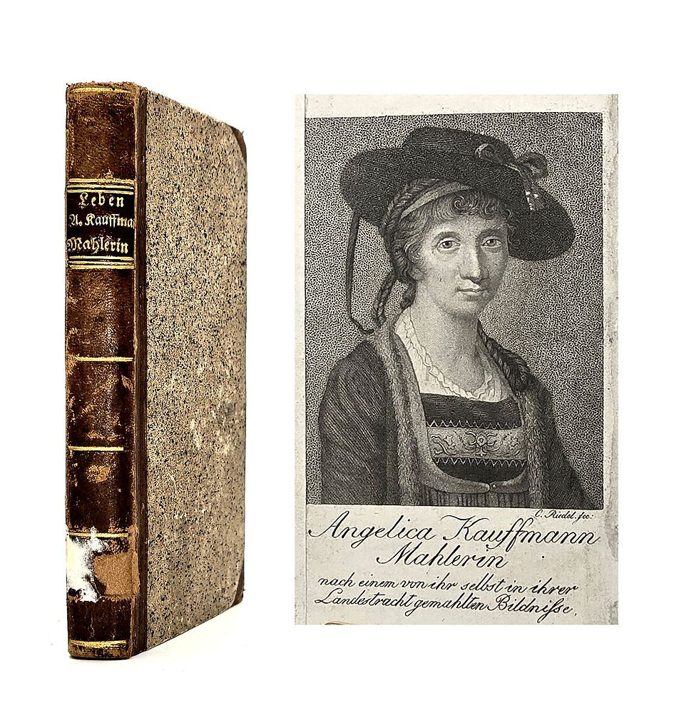 EA 1814 – Weinhart: Leben der berühmten Mahlerinn Angelica Kauffmann