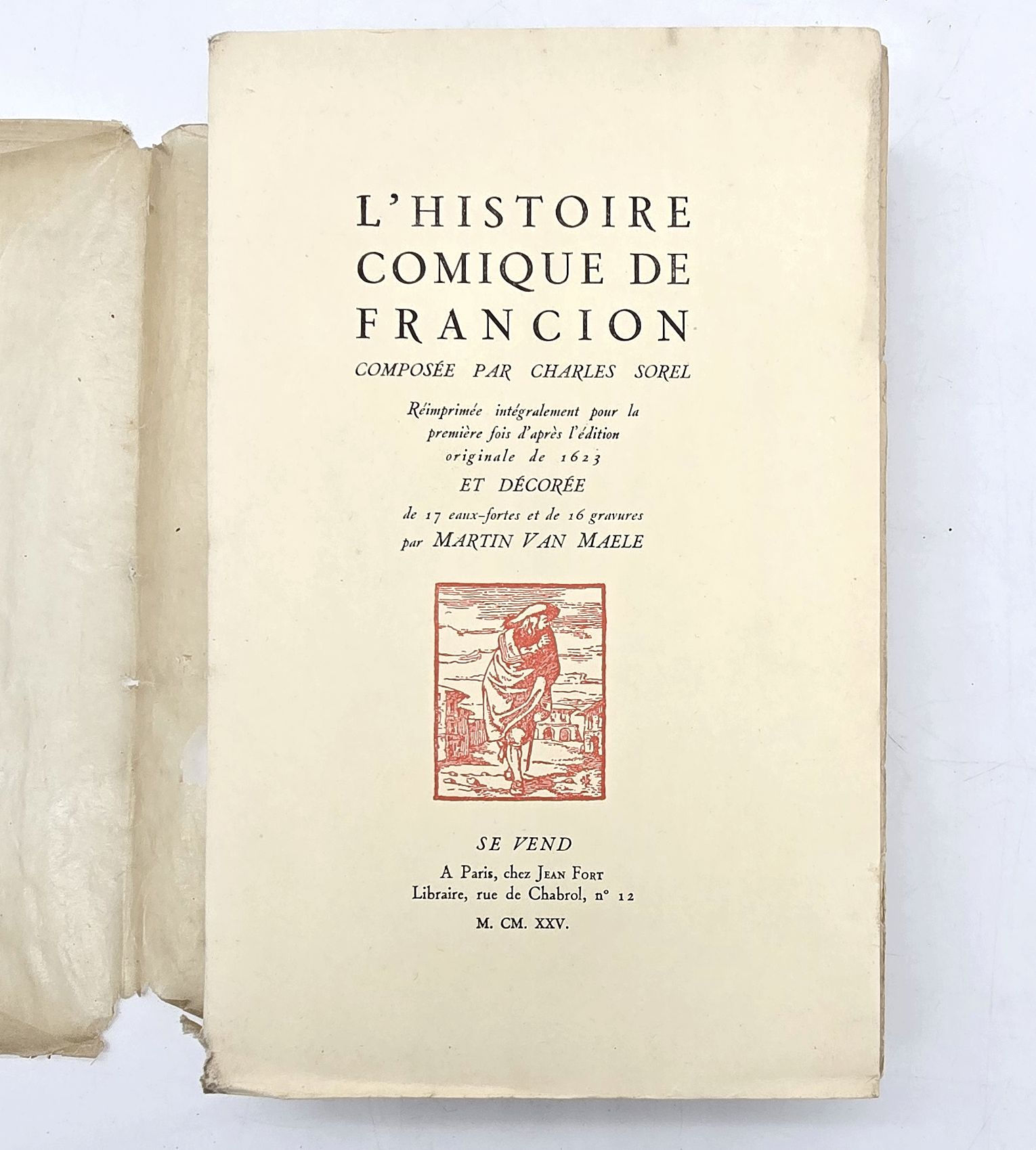 EA 1925 - Sorel: L'histoire comique de Francion