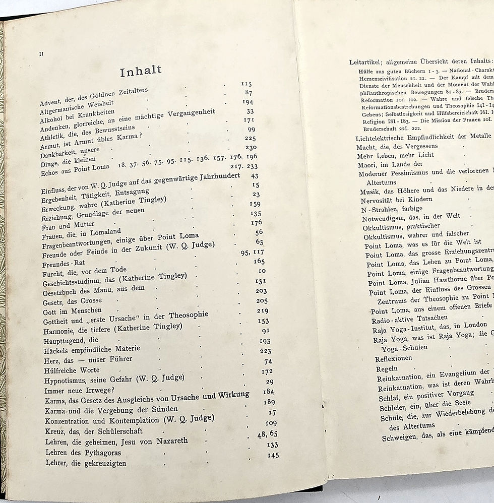 Miniaturbild: EA 1905 - Blätter für Universale Bruderschaft. 5 Jahrgänge