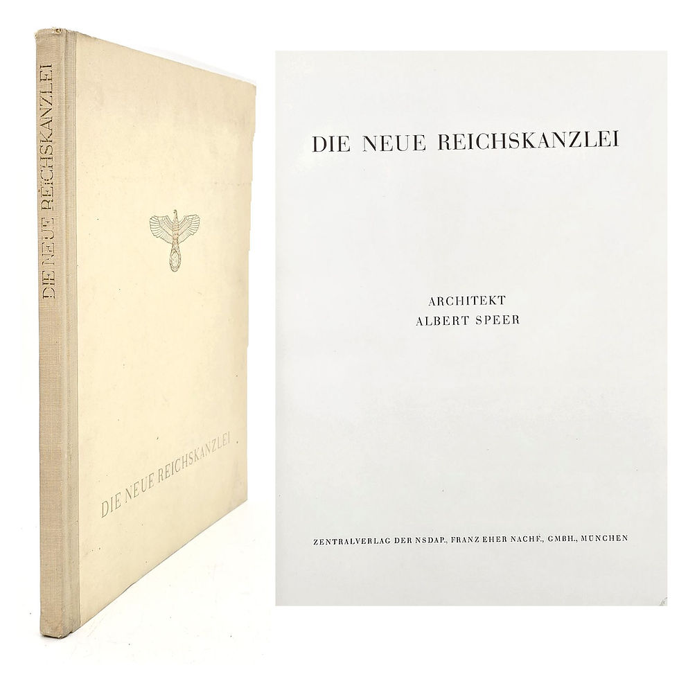 1940 – Albert Speer: Die Neue Reichskanzlei