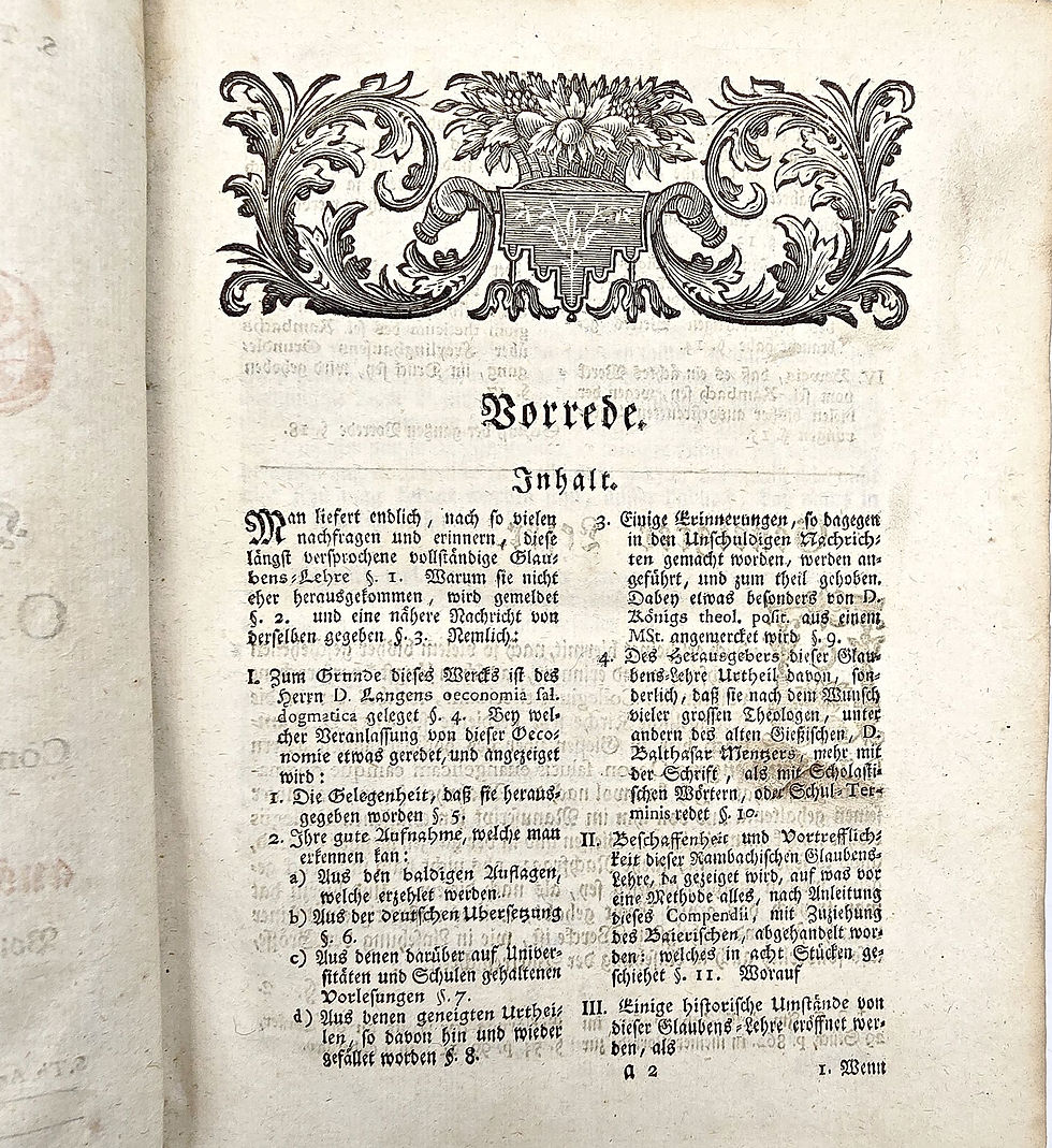 Miniaturbild: EA 1744 - Neubauer: Dogmatische Theologie, oder Christliche Glaubens-Lehre
