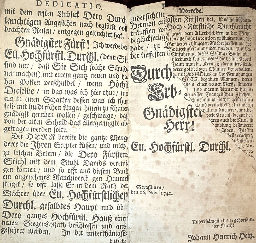 Miniaturbild: 1796 – Fürstlich Nassau-Weilburgisches Gesangbuch