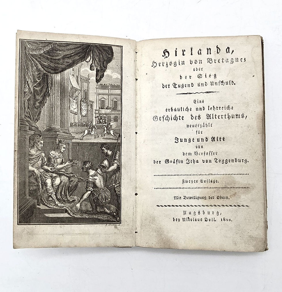 Miniaturbild: 1820 - Waitzenegger: Hirlanda, Herzogin von Bretagne