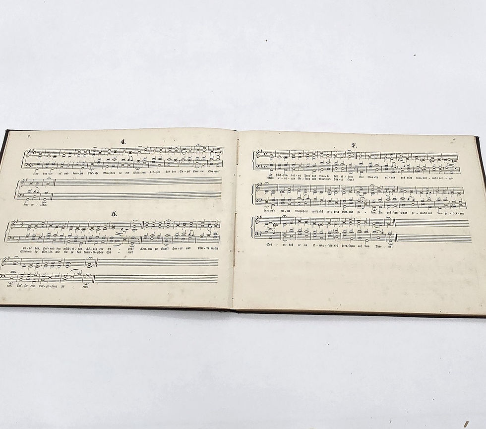 Miniaturbild: EA 1845 - Die Choräle des Gesangbuches der Kirche des Kantons Aargau