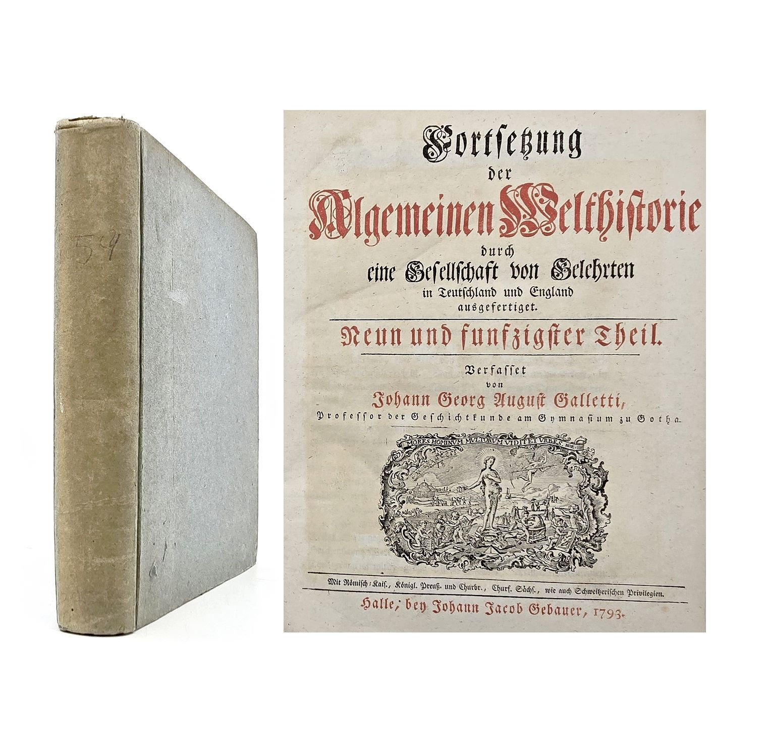 EA 1793 – Galletti: Fortsetzung der Algemeinen Welthistorie, 59. Theil