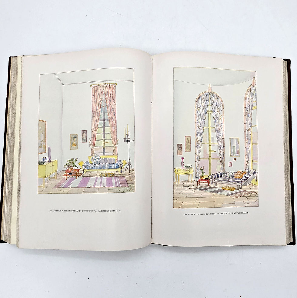 Miniaturbild: EA 1927 – INNEN-DEKORATION. Die gesamte Wohnungskunst in Bild und Wort