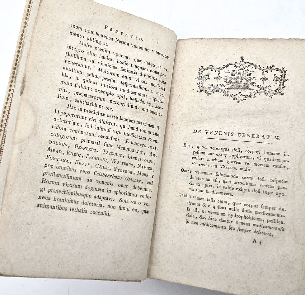 Miniaturbild: EA 1785 – Plenck: Toxicologia, seu doctrina de venenis et antidotis