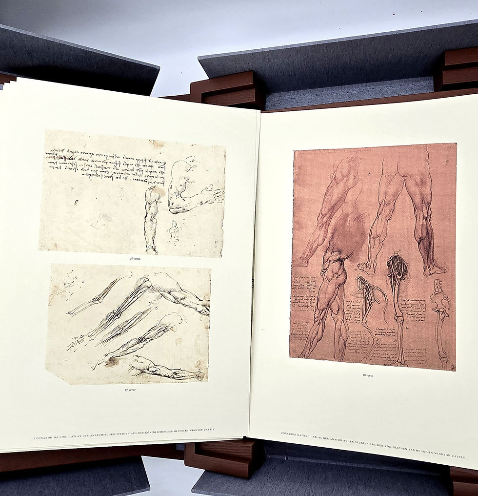 Miniaturbild: EA 2017 – Leonardo da Vinci. Anatomische Studien. – 950 Expl.