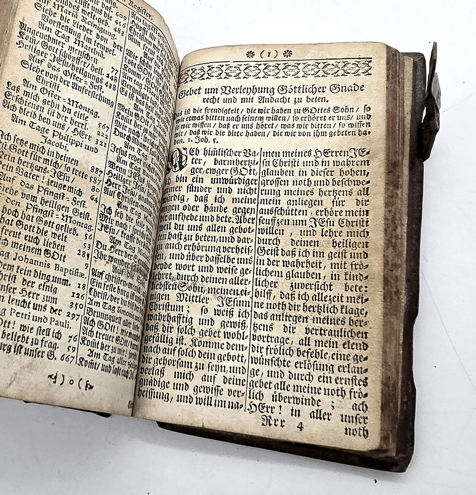 Miniaturbild: 1796 – Fürstlich Nassau-Weilburgisches Gesangbuch