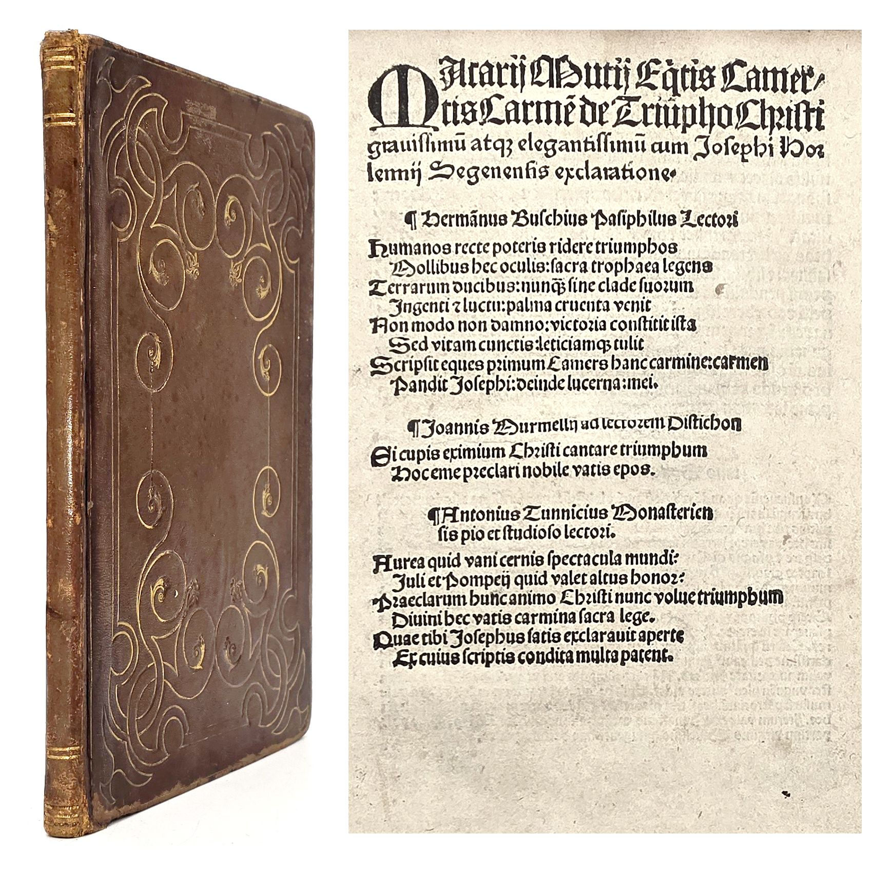 1515 – Muzio: Carme(n) de triu(m)pho Christi