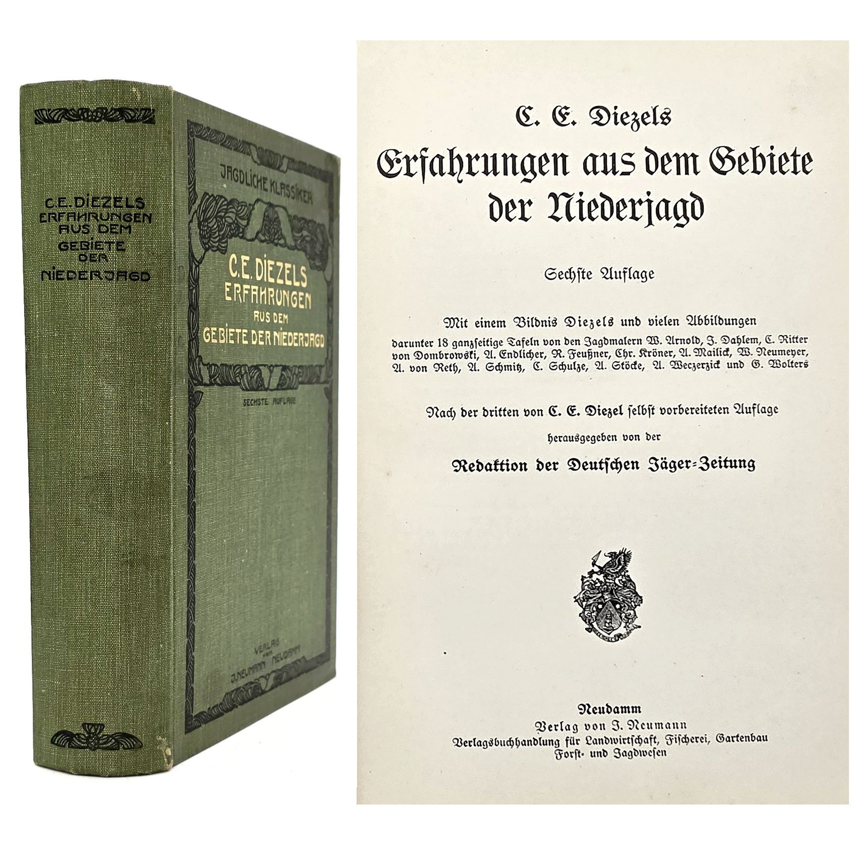 1900 – Diezel: Erfahrungen aus dem Gebiete der Niederjagd