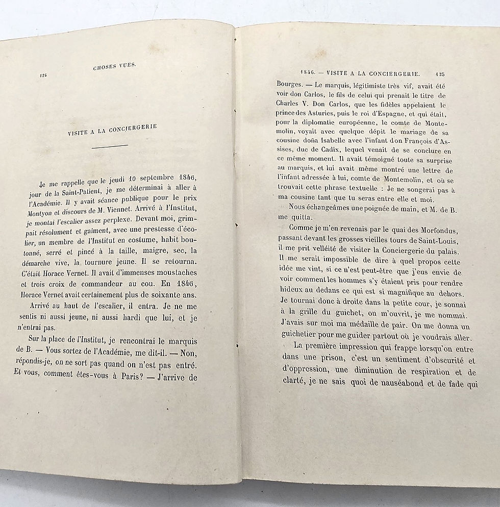 Miniaturbild: 1887 – Victor Hugo: Choses vues
