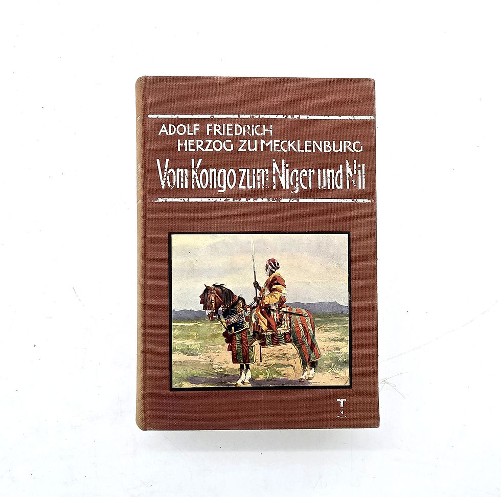 Miniaturbild: EA 1912 – Herzog zu Mecklenburg: Vom Kongo zum Niger und Nil
