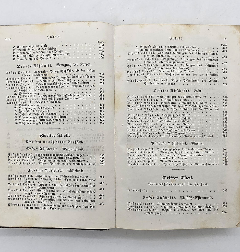 Miniaturbild: 1845 – Baumgartner: Die Naturlehre nach ihrem gegenwärtigen Zustande