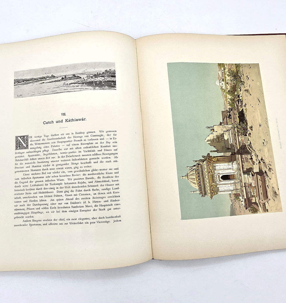 Miniaturbild: EA 1893 - Friedrich: Sechs Monate Indien. Jagd- und Reisebilder - FOLIO